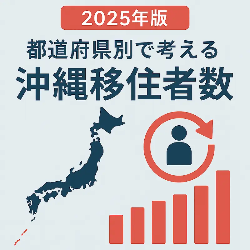 【2025年版】 2024年の沖縄移住者はどこから来て、どこに住んだの？